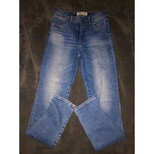 denim forum Lola high rise skinny jeans 30L